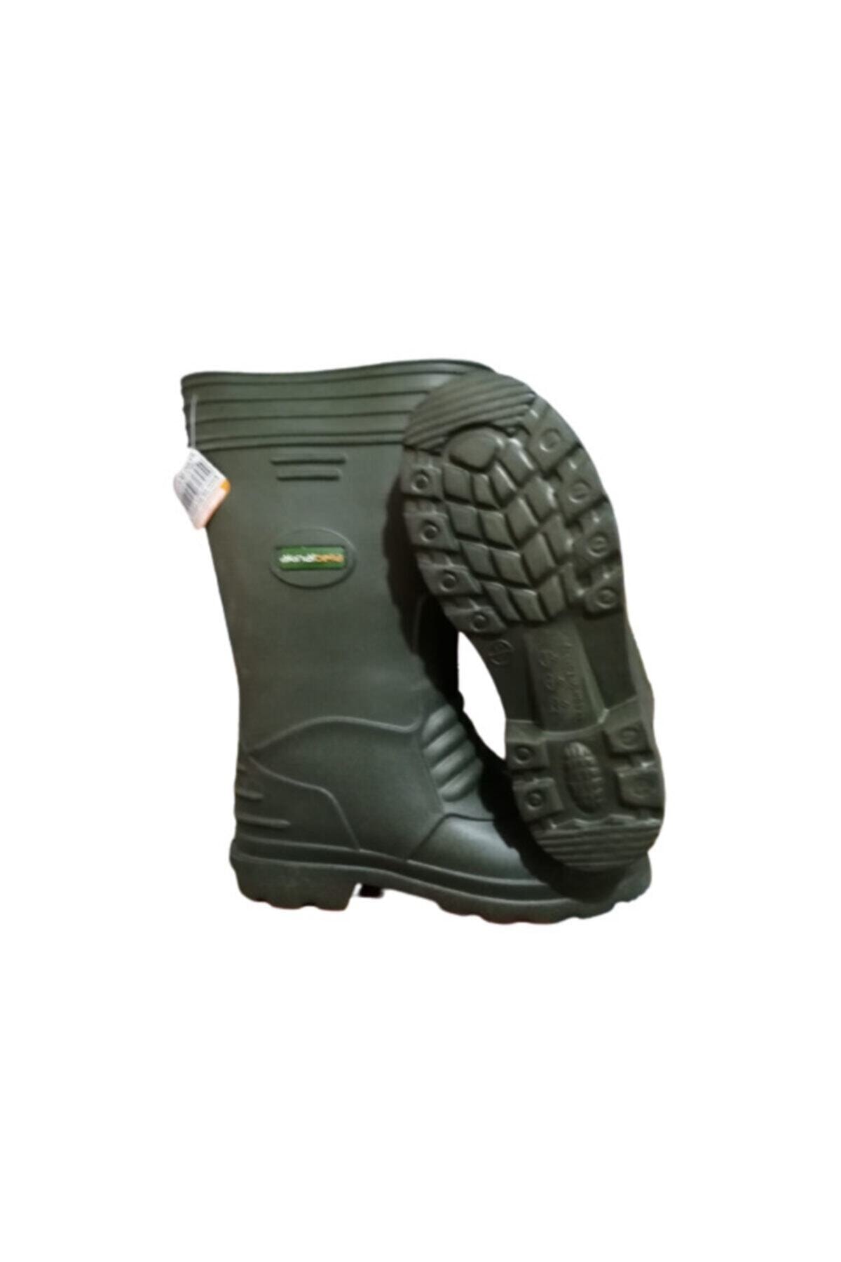 Akınal Bella Ab81-10 Unisex Eva Ultra Hafif Poli Taban Uzun Yağmur Çizmesi görsel 3
