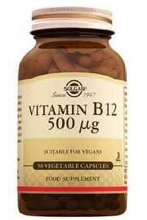 Vitamin B12 500 mcg 50 Kapsül T326