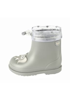 IGOR W10242 Bimbi Elefante Çocuk Filli Gri Yağmur Çizme