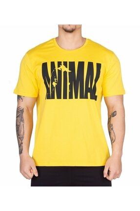 Animal T-shirt Sarı - Small 12703