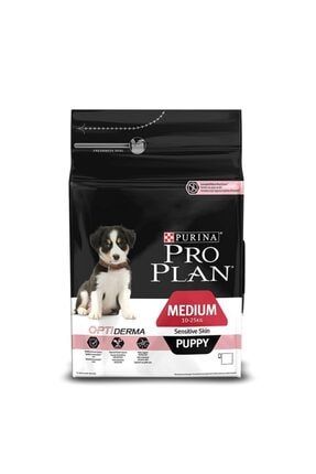 Pro Plan Medium Sensitive Somonlu Orta Irk Yavru Köpek Maması 3kg PROP0031