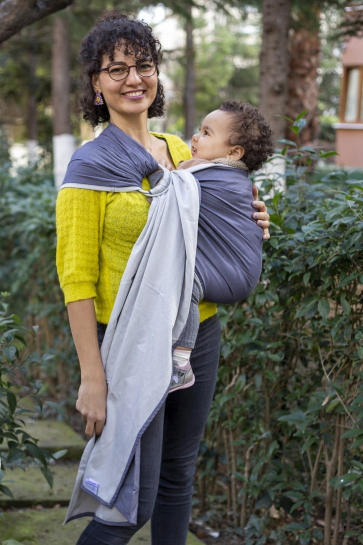 Huggyberry Antrasit Halka Sling fotoğrafı 3 (önizleme)