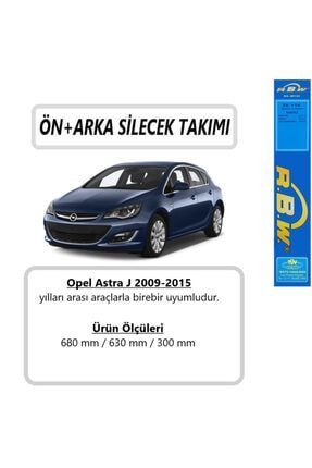 Opel Astra J Ön+arka Silecek Takımı 2009-2019 018 076+ ARKA