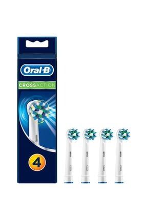 Oral B Cross Action Value Pack (4 Brush Heads Fırça Başlığı) oral b value pack