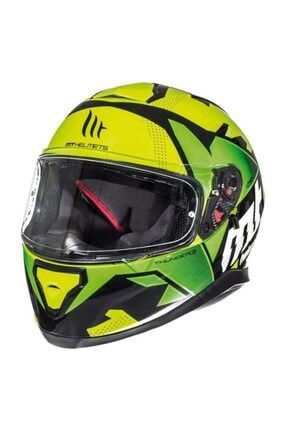 Helmets Thunder 3 Sv Torn Gloss Fluor Yellow Green LUPO-00100