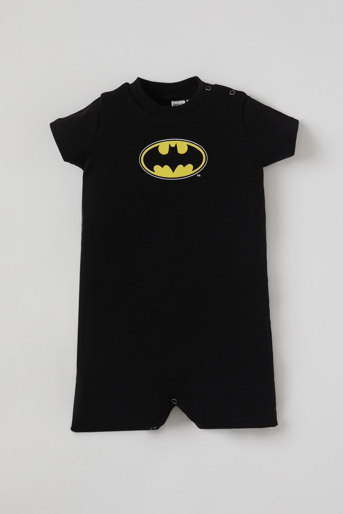 رامپر مشکی پسرانه بت من batman دیفکتو Defacto