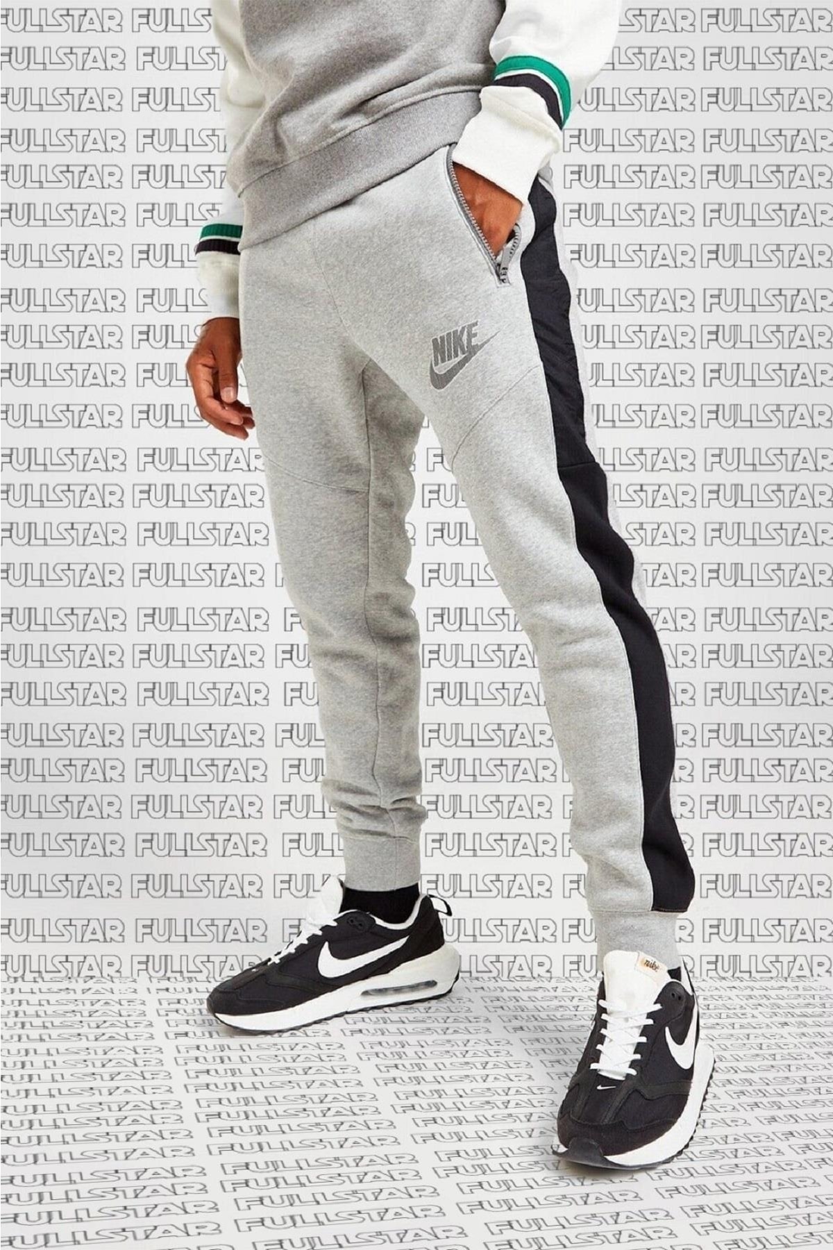 Nike Sportswear Hybrid Fleece Joggers Pants Gri Eşofman Altı NV9912