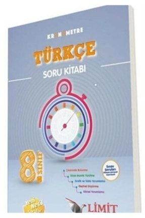 8.sınıf Kronometre Türkçe Soru Bankası 9786052752814