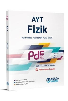 Ayt Fizik Pdf Konu Anlatımlı - Yayınları 9786051945439