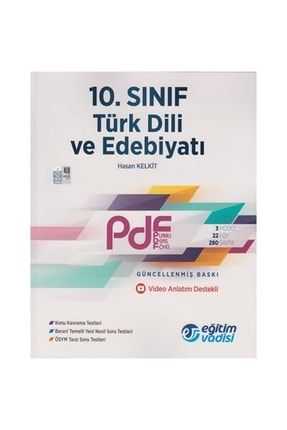 10. Sınıf Pdf Türk Dili Ve Edebiyat Video Anlatım Destekli 2020 TDE PDF 10.Sınıf
