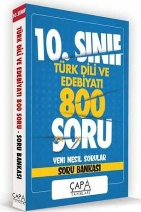 10.sınıf Türk Dili Ve Edebiyatı Soru Bankası Yayınları 626684