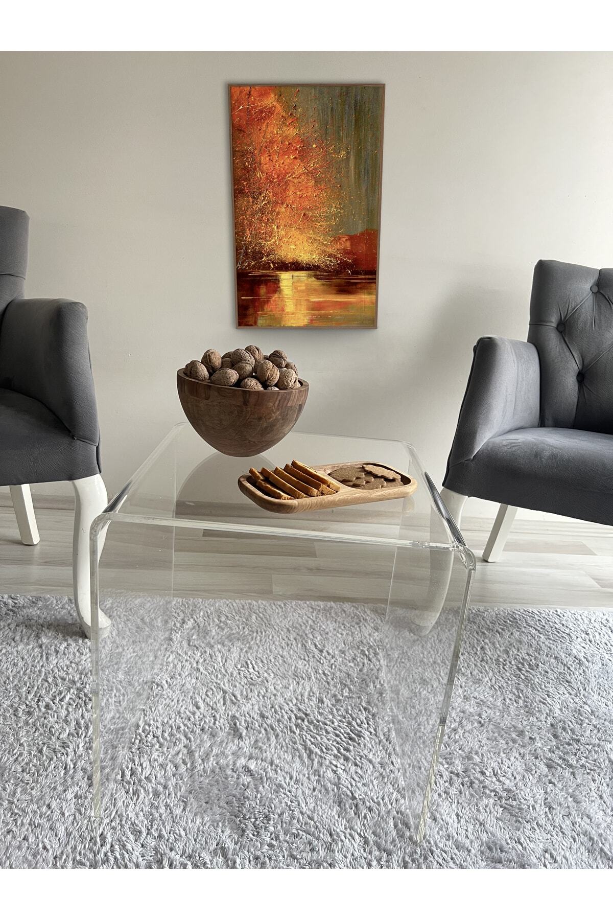 PiccolaCasa Pleksi Şefaf Yan Sehpa Fiyatı, Yorumları - Trendyol