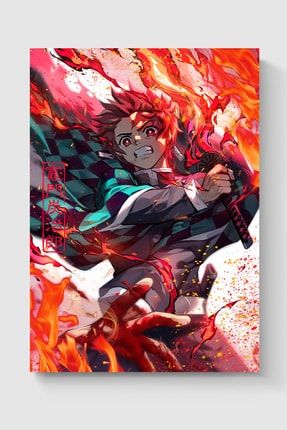 Demon Slayer Tanjiro Kamado Anime Poster - Yüksek Çözünürlük Hd Duvar Posteri DUOFG106066