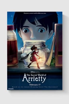 Arrietty Anime Poster - Yüksek Çözünürlük Hd Duvar Posteri DUOFG101020