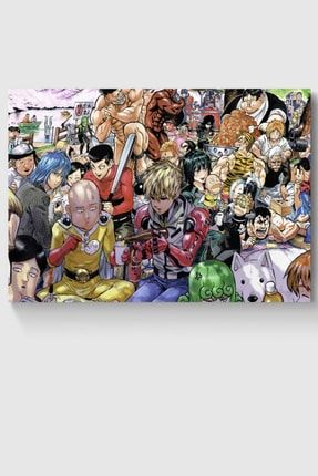 One-punch Man Anime Manga Poster - Yüksek Çözünürlük Hd Duvar Posteri DUOFG104606