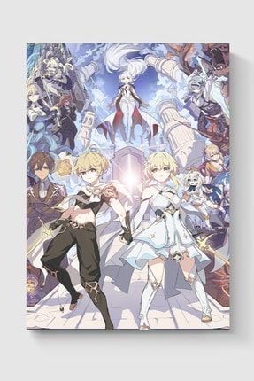 Genshin Impact Gaming Anime Poster - Yüksek Çözünürlük Hd Duvar Posteri DUOFG103089