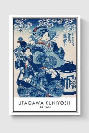 Utagawa Kuniyoshi Tablo Sanatsal Ünlü Ressam Poster - Yüksek Çözünürlük Hd Duvar Posteri DUOFG100849