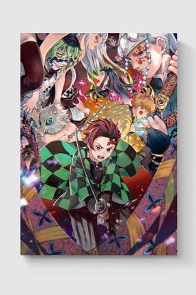 Demon Slayer Anime Manga Poster - Yüksek Çözünürlük Hd Duvar Posteri DUOFG102740