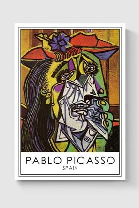 Pablo Picasso Tablo Sanatsal Ünlü Ressam Poster - Yüksek Çözünürlük Hd Duvar Posteri DUOFG100398