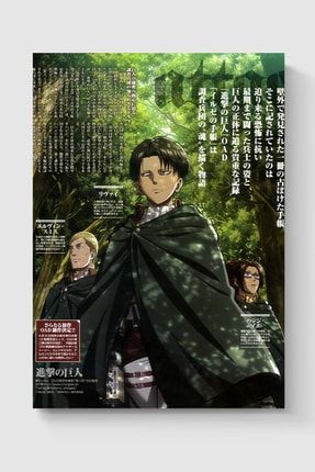 Attack On Titan Anime Manga Poster - Yüksek Çözünürlük Hd Duvar Posteri DUOFG102817