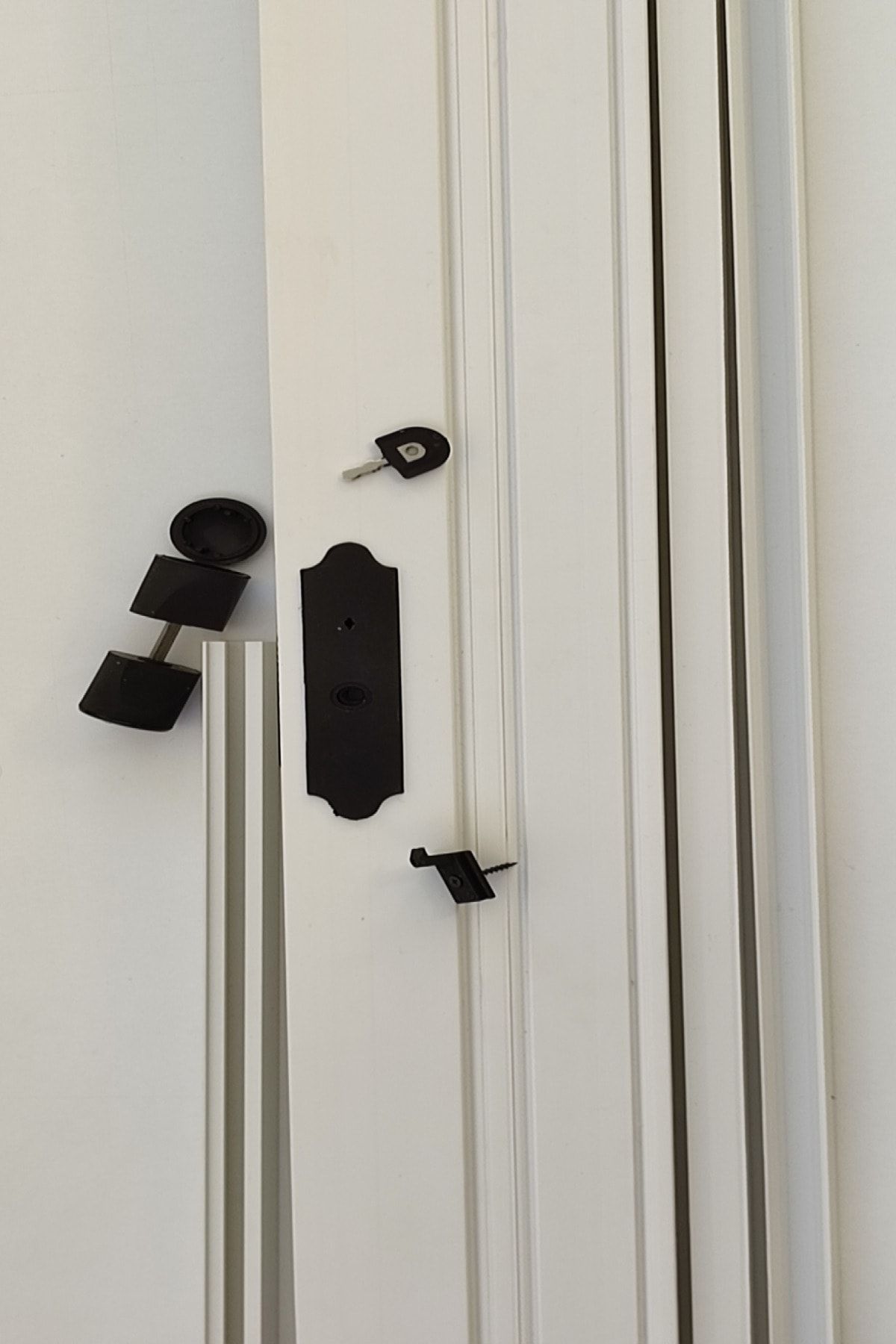 Akordiyon Kapı 320 X 220 Akçaağaç Camlı Çift Açılım - 5