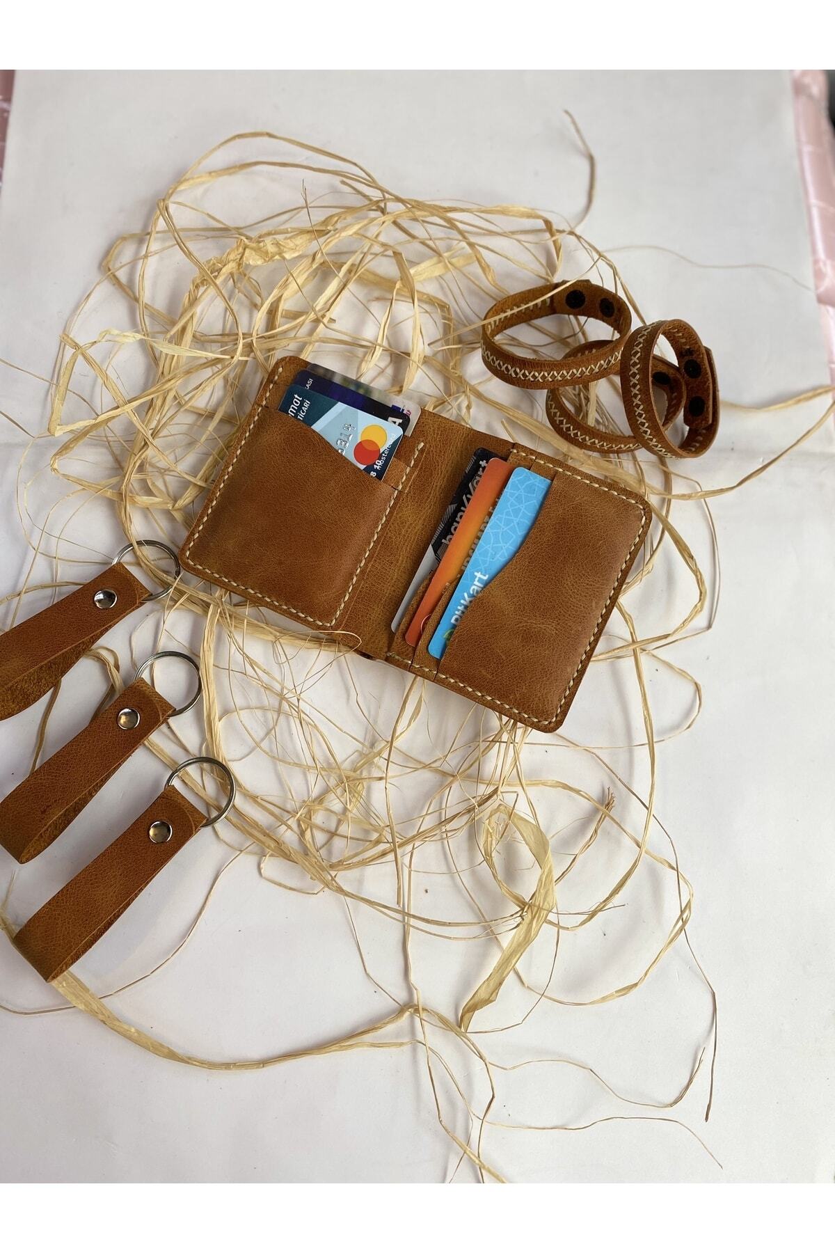 کیف پول مردانه قهوه ای Rse Leather Goods | Tuil0001 اورجینال - تصویر 4