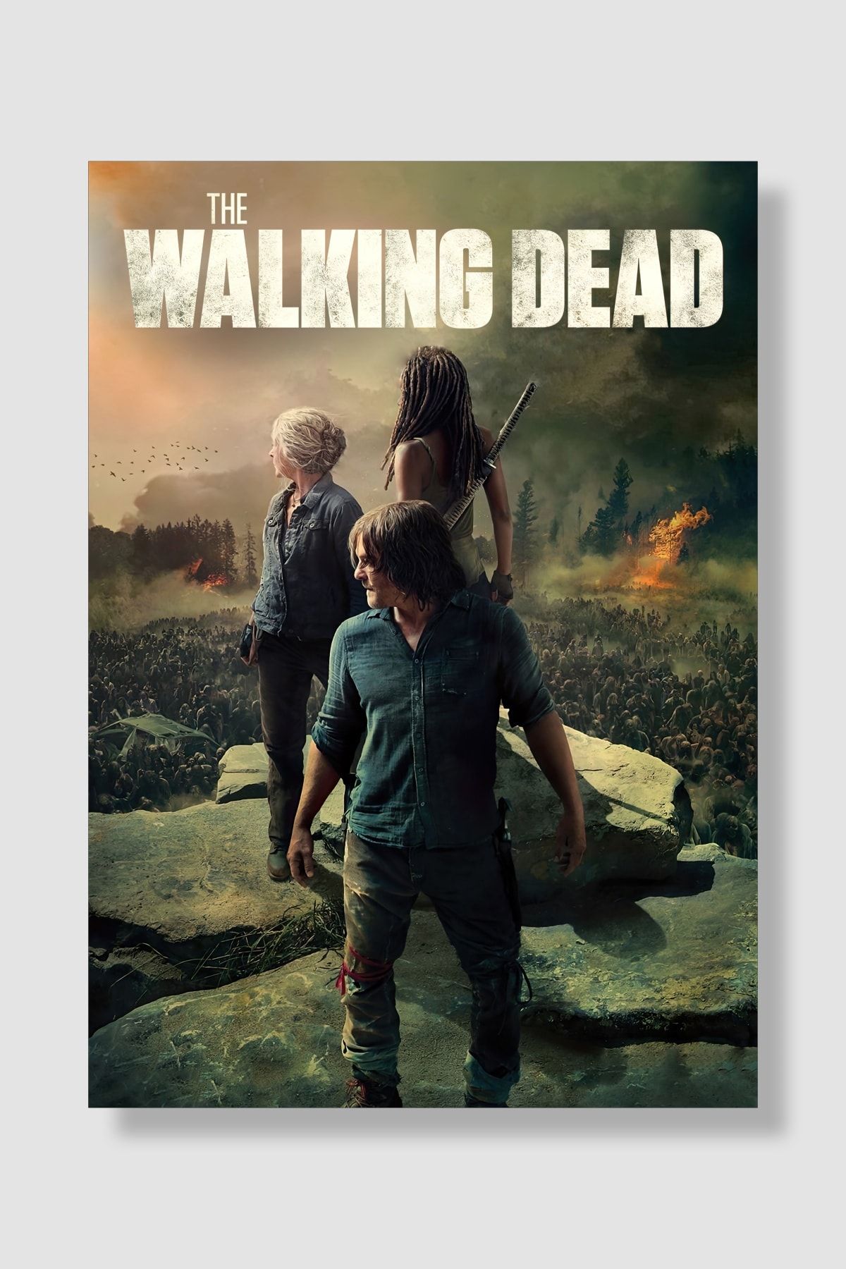 postick The Walking Dead Dizi Posteri Yüksek Kaliteli Kalın Parlak Kuşe  Kağıdı Fiyatı, Yorumları - Trendyol