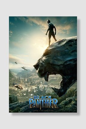 Marvel Black Panther | Kara Panter Film Posteri Yüksek Kaliteli Kalın Parlak Kuşe Kağıdı FDDPS051