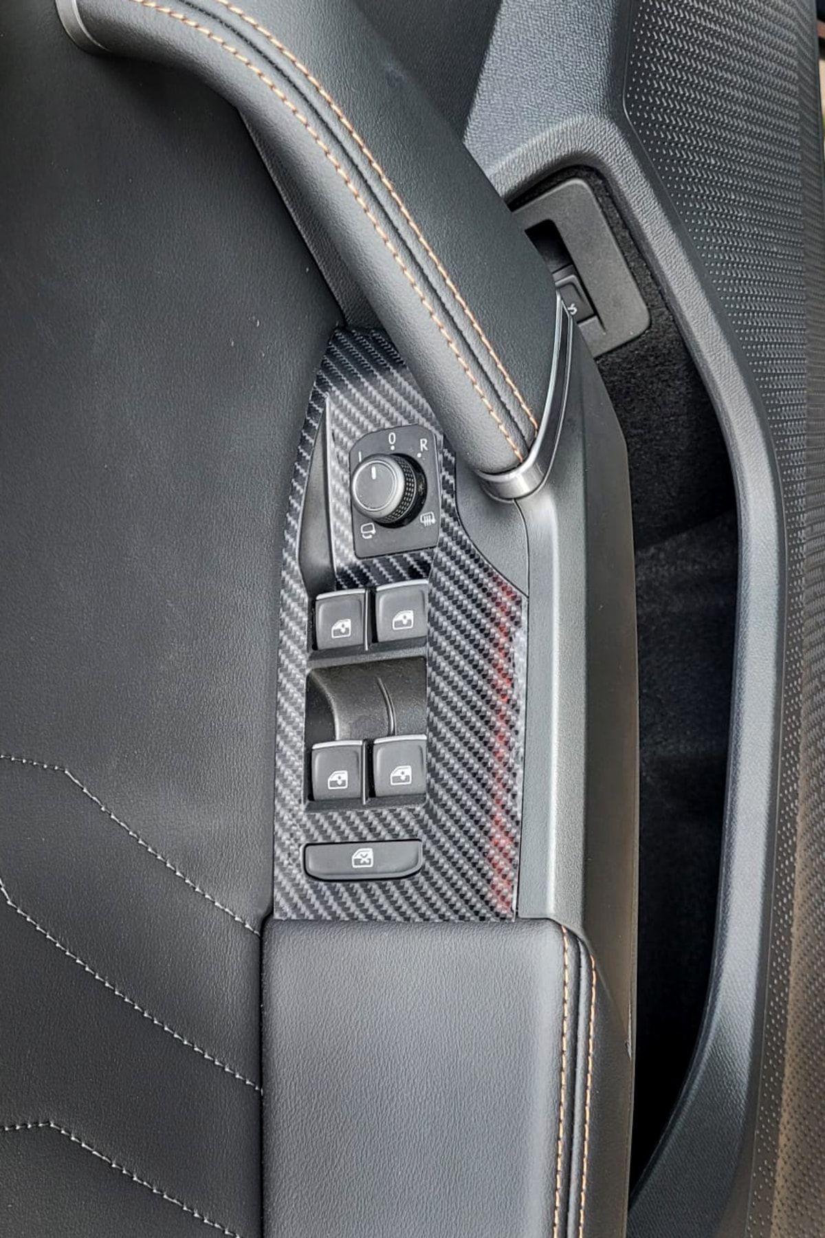 GRAFİCAR-Cupra Formentor 4 Door Interior Grip Covering Sticker Set 6
