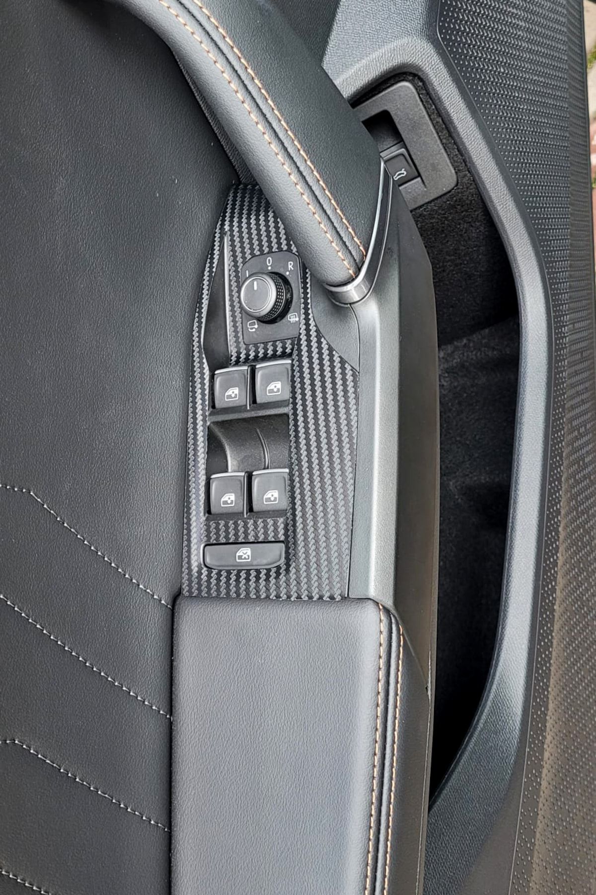 GRAFİCAR-Cupra Formentor 4 Door Interior Grip Covering Sticker Set 7
