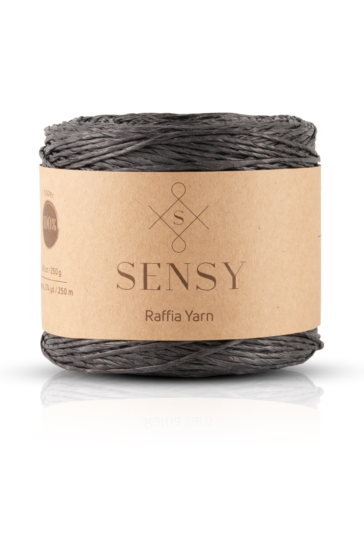 SENSY Premium 250 gr Doğal Kağıt Ip, Hasır Kağıt Iplik, Rafya, Çanta ...