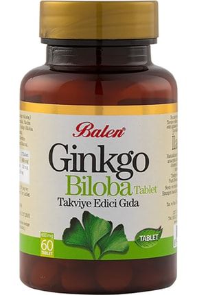 Ginkgo Biloba 600 Mg 60 Tablet Gingko KAP-40