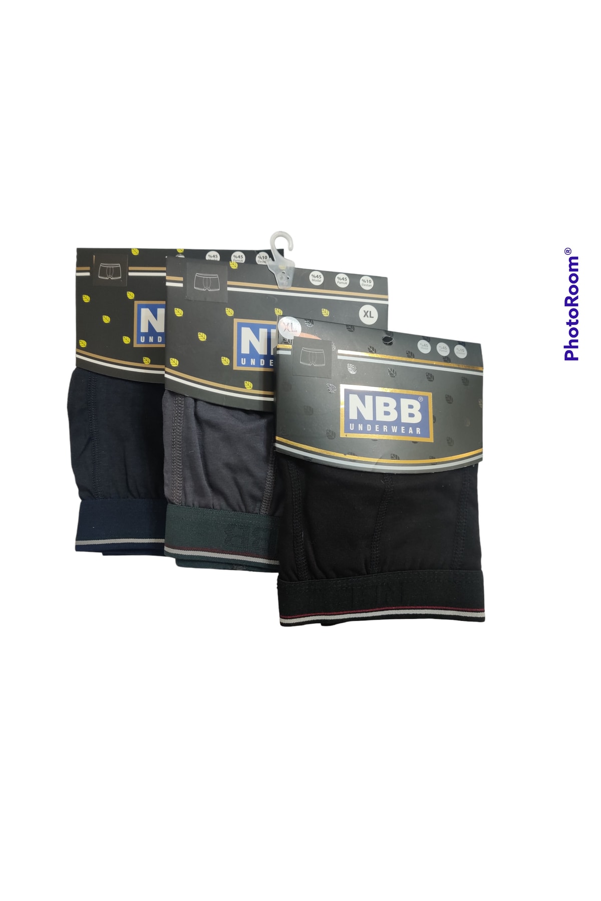 NBB 735 Erkek Modal Boxer 3 Lü görsel 2