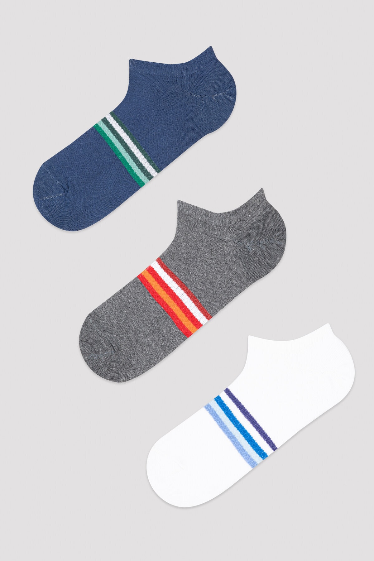 Penti Çok Renkli E. Colourful 3lü Soket Çorap