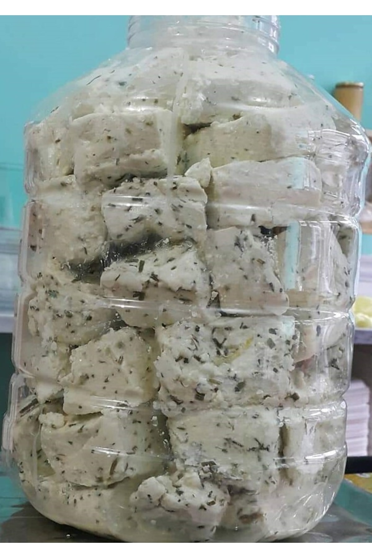 yoğurtcum yöresel organik Van Otlu Peyniri (İNEK SÜTÜ) - 1kg