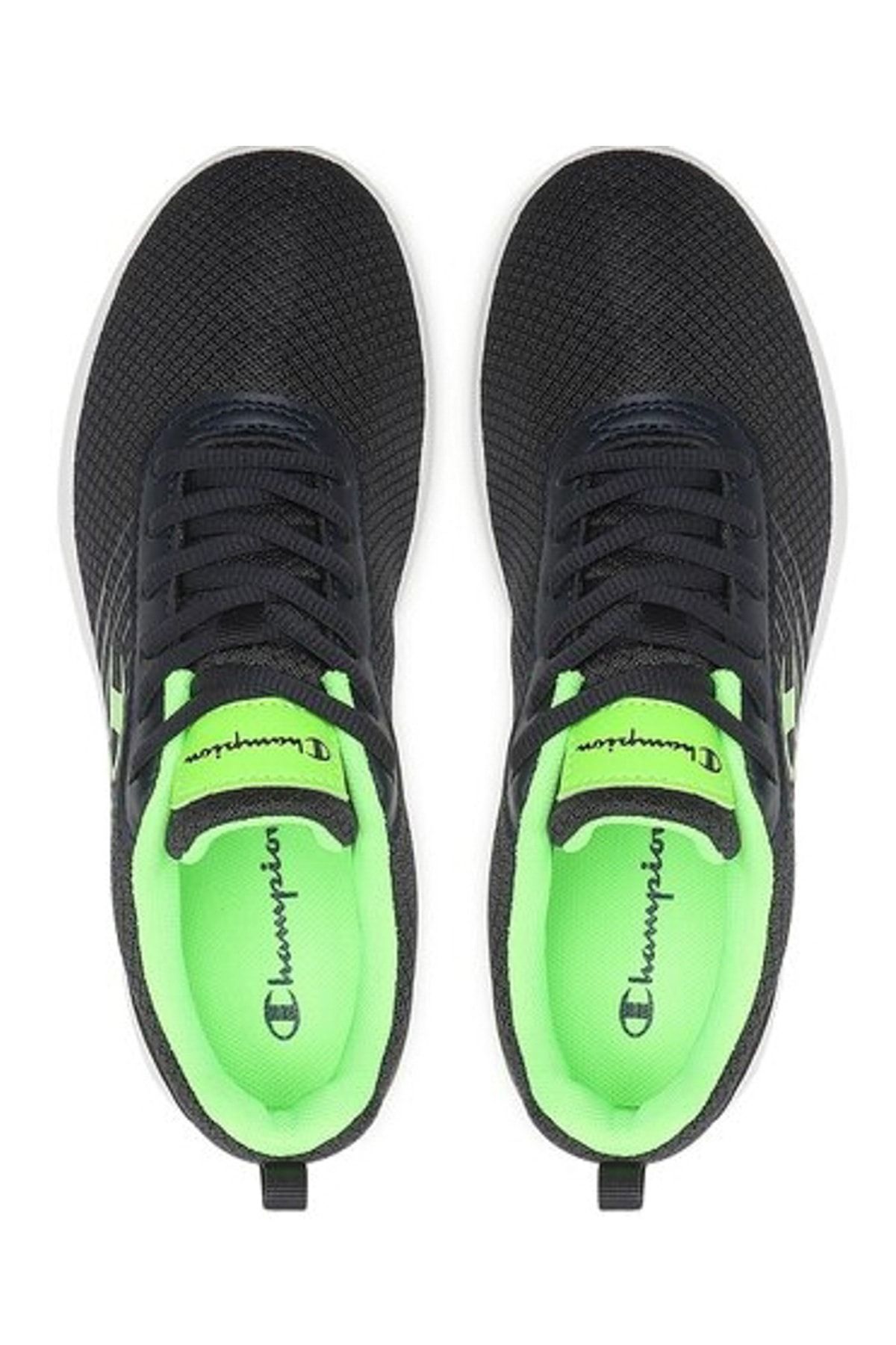 Lime green champion sneakers store