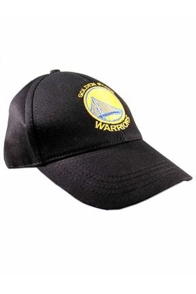 Unisex Golden State Warrıor Basketbol Ayarlanabilir Şapka 2649_SİYAH