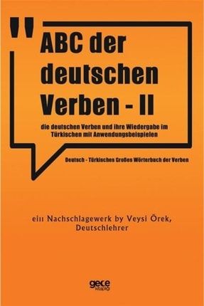Abc Der Deutschen Verben - 2 - Veysi Örek 9786257633420 2-9786257633420