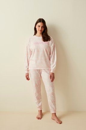 A.pembe Pink Dream On Termal Pijama Takımı PNCN0CE322IY-PN16