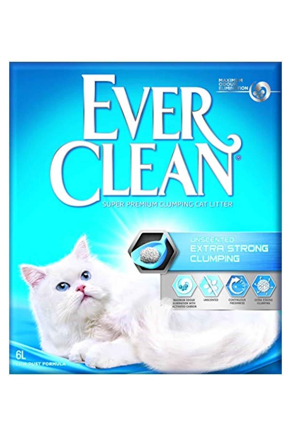Ever Clean Extra Strong Kokusuz Kedi Kumu 6 L