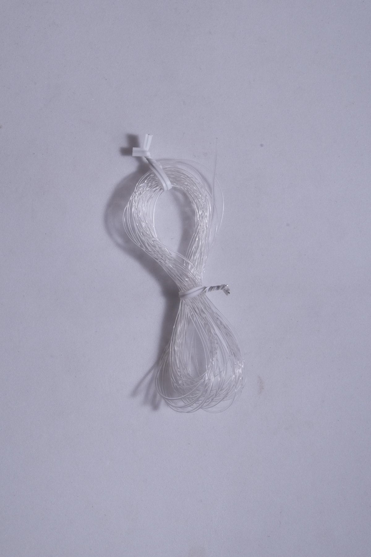 0.8 Mm Şeffaf Lastik Misina 5 Metre Bileklik Tesbih Ipi Misinası