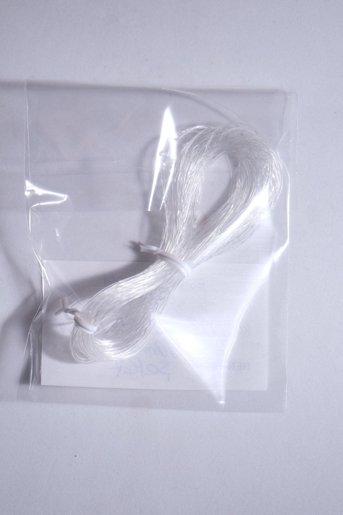 0.8 Mm Şeffaf Lastik Misina 10 Metre Bileklik Tesbih Ipi Misinası