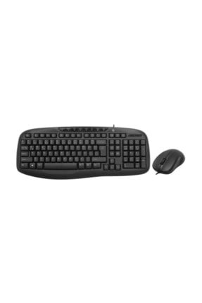 Fk-4825qu Q Türkçe Multımedya Kablolu Klavye Mouse Set Siyah