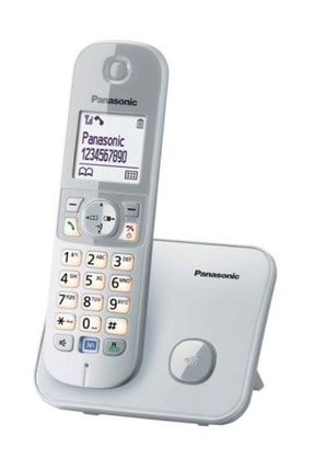 Kx-tg6811 Gri Telsiz Dect Telefon Elektrik Kesintisinde Konuşabilme TELS.PAN KX-TG6811 GRİ