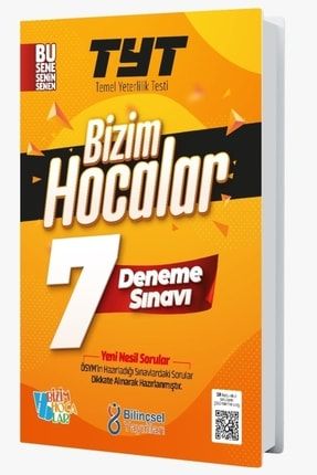 2022 Tyt Bizim Hocalar 7 Deneme Sınavı 9786057104267