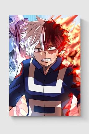 My Hero Academia Todoroki Anime Manga Poster - Yüksek Çözünürlük Hd Duvar Posteri DUOFG103149