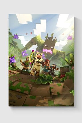 Minecraft Oyun Poster - Yüksek Çözünürlük Hd Duvar Posteri DUOFG101627
