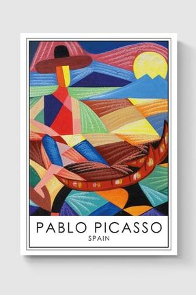 Pablo Picasso Tablo Sanatsal Ünlü Ressam Poster - Yüksek Çözünürlük Hd Duvar Posteri DUOFG100396