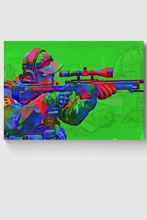 Cs:go Counter-strike: Global Offensive Sniper Rifle Gaming Poster - Hd Duvar Posteri DUOFG104011