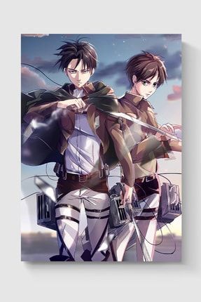 Attack On Titan Anime Poster - Yüksek Çözünürlük Hd Duvar Posteri DUOFG101373